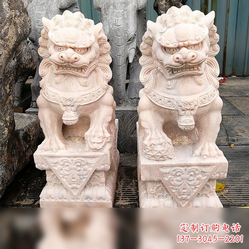 常州汉白玉北京狮子雕塑