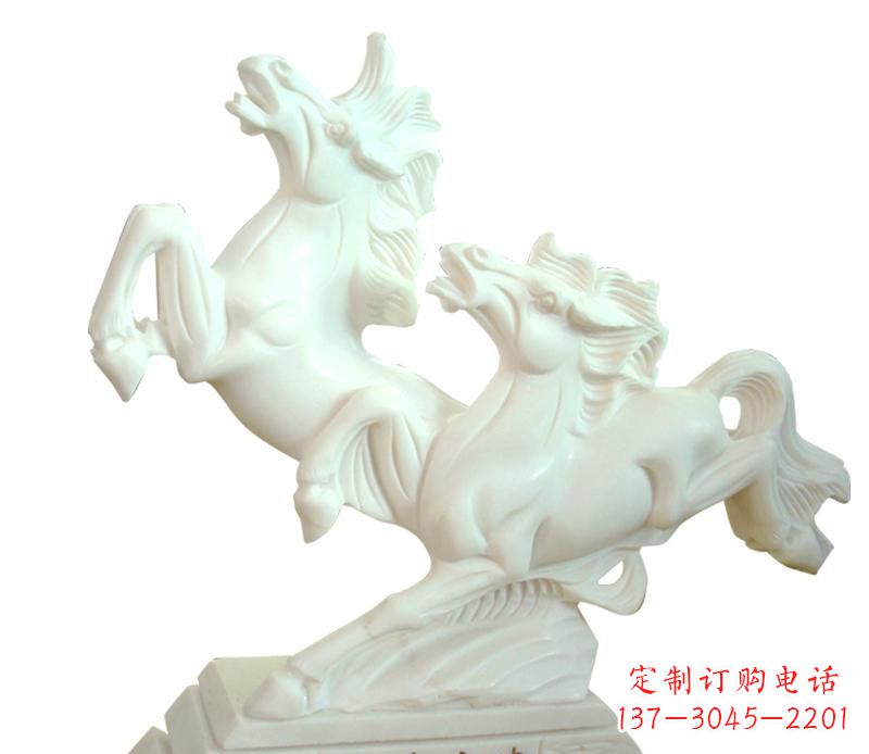 常州汉白玉动物飞马雕塑