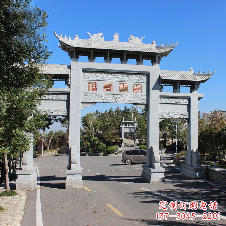 常州全国工艺品级石雕牌坊