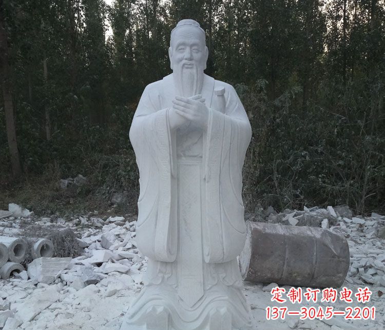 常州传承中国文化的孔子雕塑
