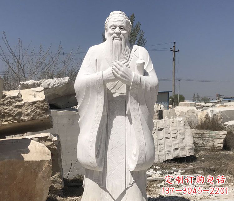 常州儒雅中国风孔子雕塑