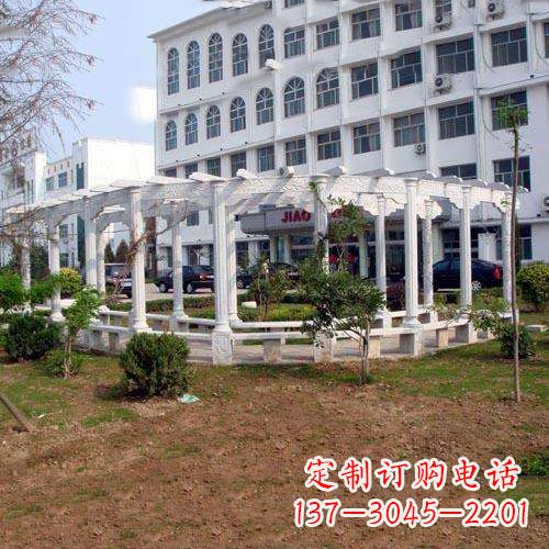 常州汉白玉欧式石雕花架