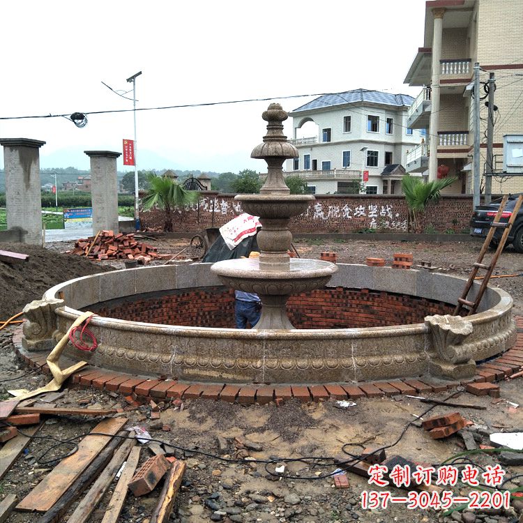 常州汉白玉喷泉石雕