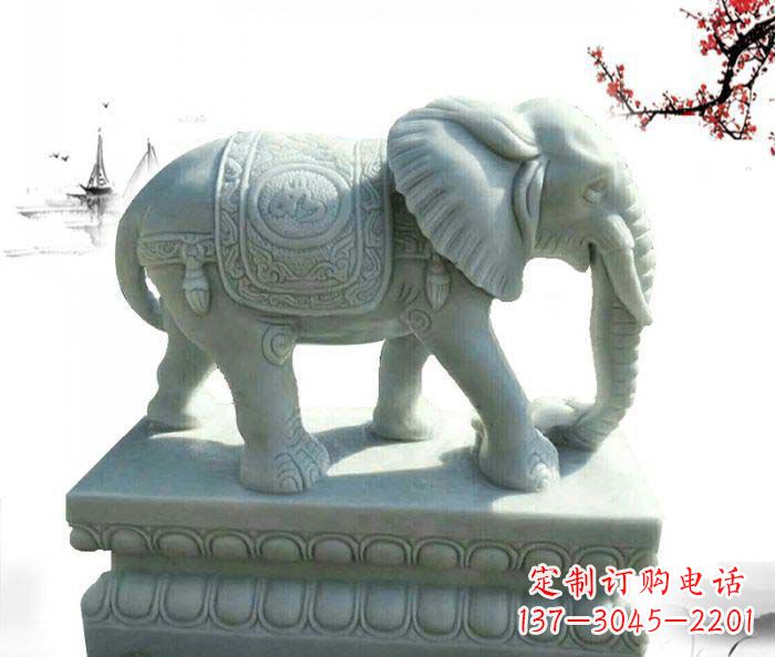 常州大象雕塑诠释华夏传统文化