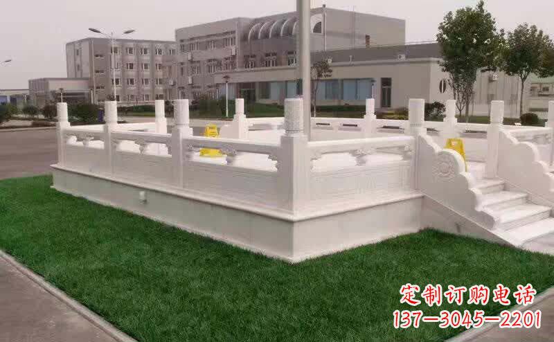 常州完美艺术——汉白玉升旗台雕塑
