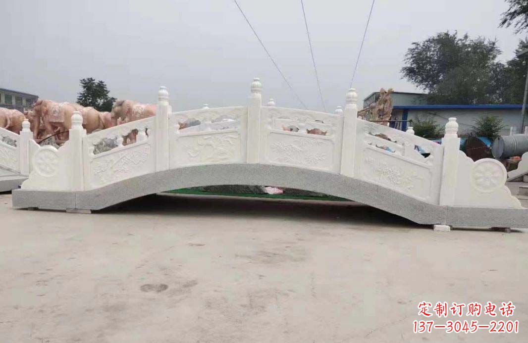常州汉白玉石桥雕刻,高雅与和谐的完美结合