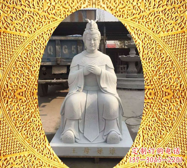 常州中领雕塑汉白玉神像雕塑