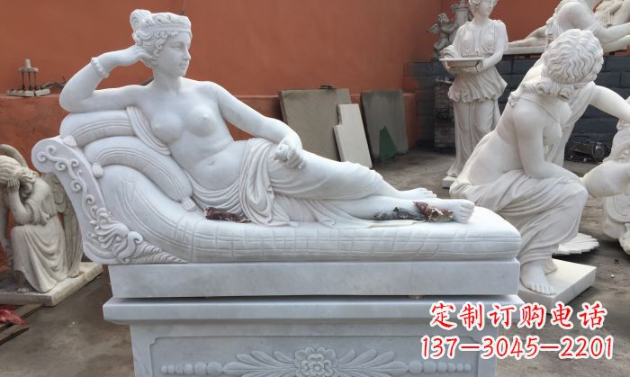 常州中领雕塑汉白玉女人雕塑将精湛的雕刻技艺与…