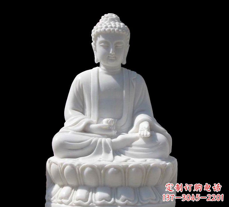 常州高品质汉白玉如来雕塑