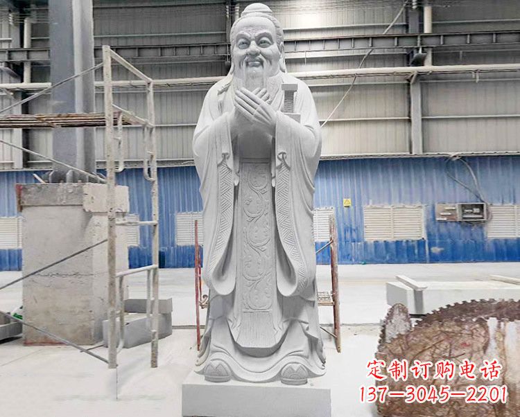 常州合浦一中孔子雕像