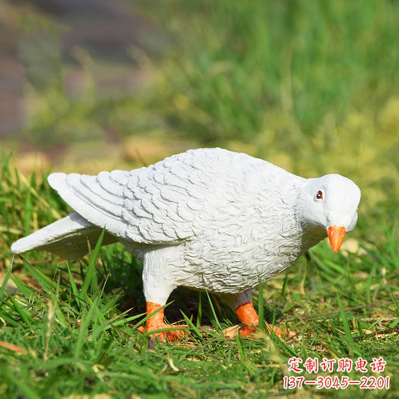 常州中领雕塑:传递和平与爱的和平鸽雕塑