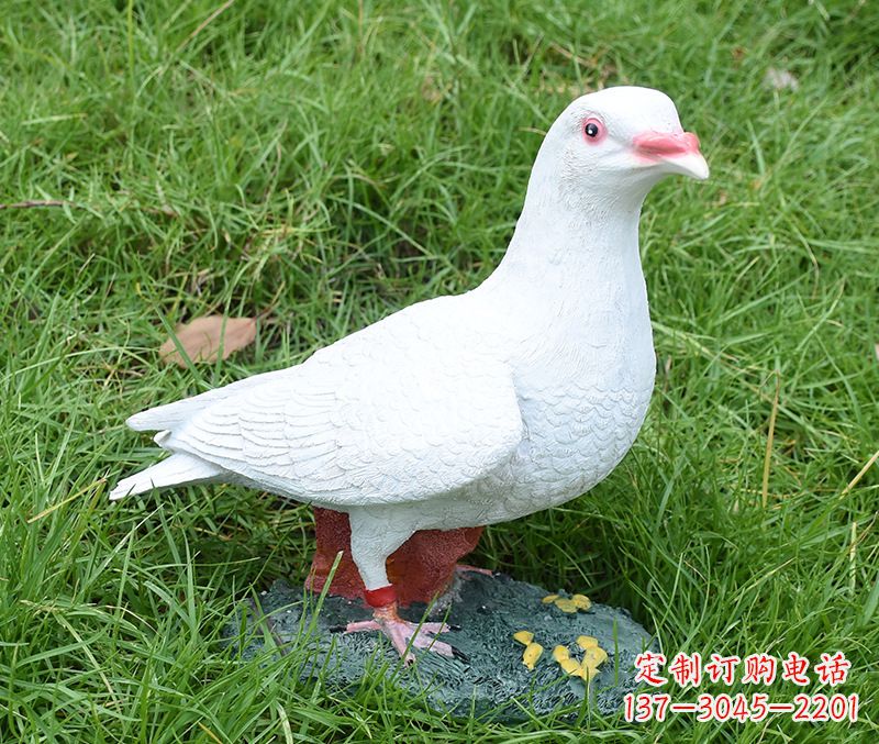 常州和平鸽雕塑图片