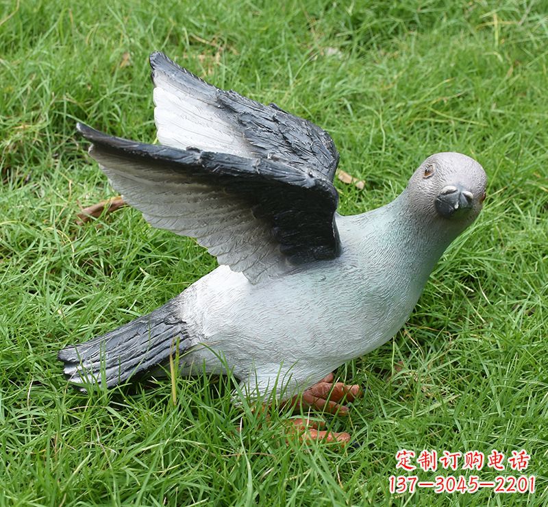 常州和平鸽与橄榄叶雕塑