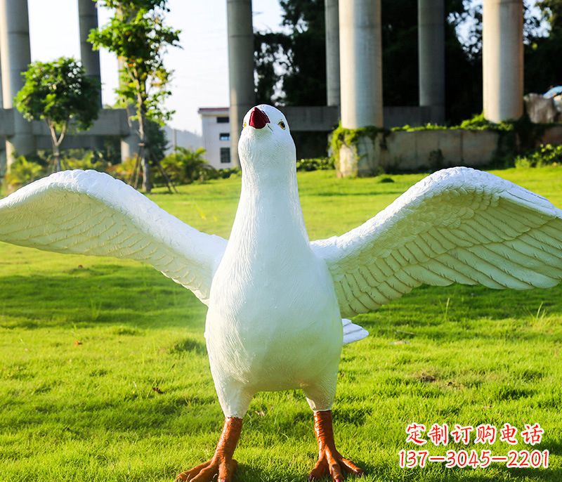 常州和平鸽图片雕塑