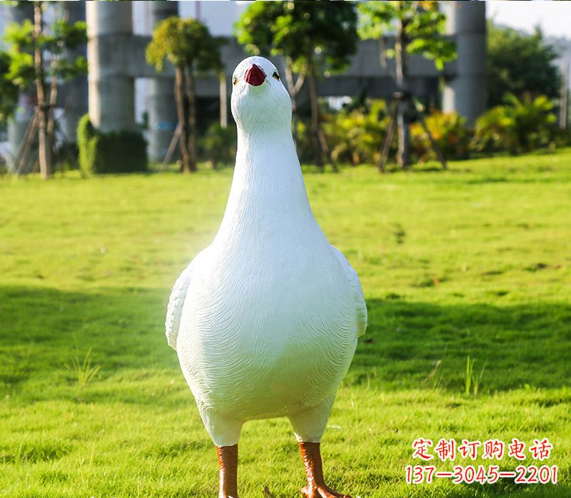 常州中领雕塑:和平鸽雕塑