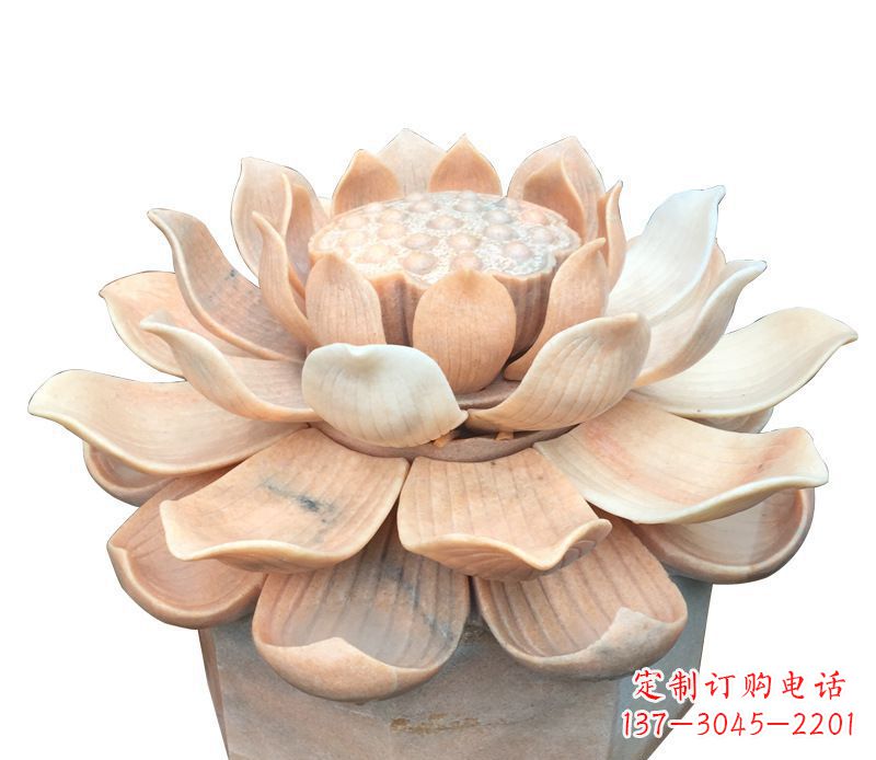 常州荷花石雕
