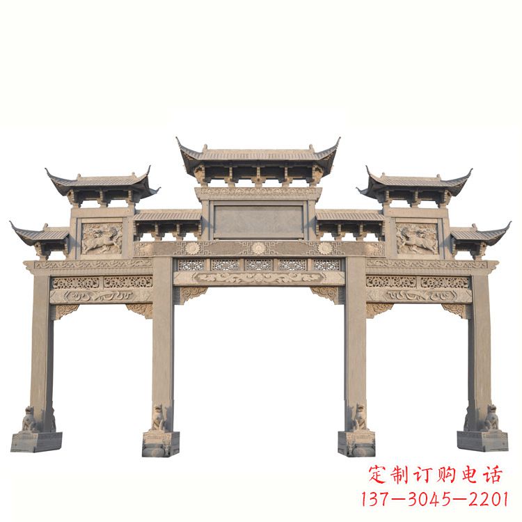 常州红石牌坊雕塑是一家专业从事牌坊雕塑的厂家…