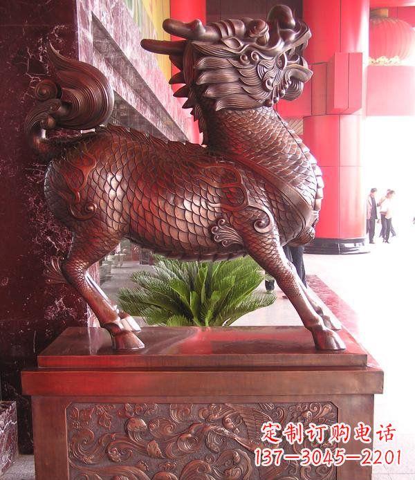 常州麒麟雕塑:领略古典魅力