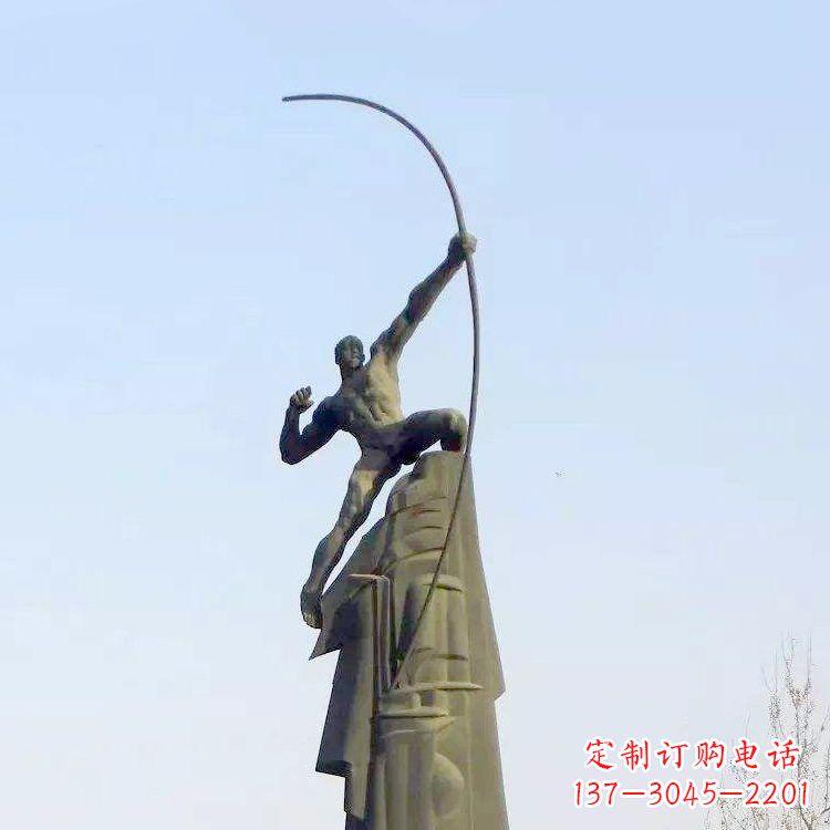 常州精美雕塑，品质保证——后羿雕塑