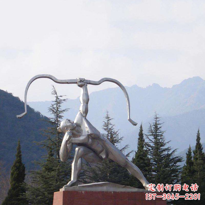 常州后羿雕塑,不锈钢雕塑制作&定制