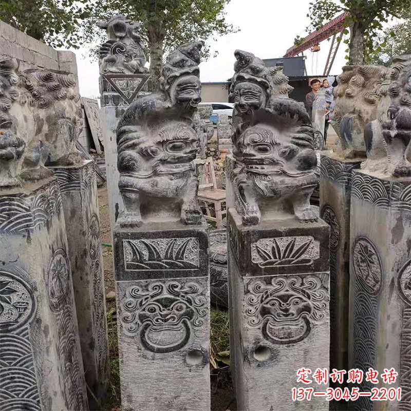常州中领雕塑——历久弥新的拴马桩雕塑