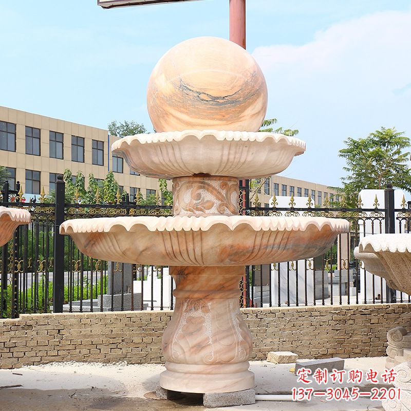 常州湖南石雕风水球,传统工艺与现代美学完美结合