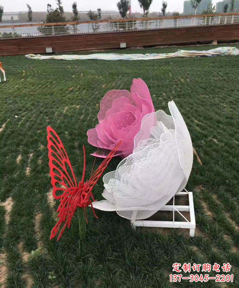常州精致定制铁艺蝴蝶雕塑