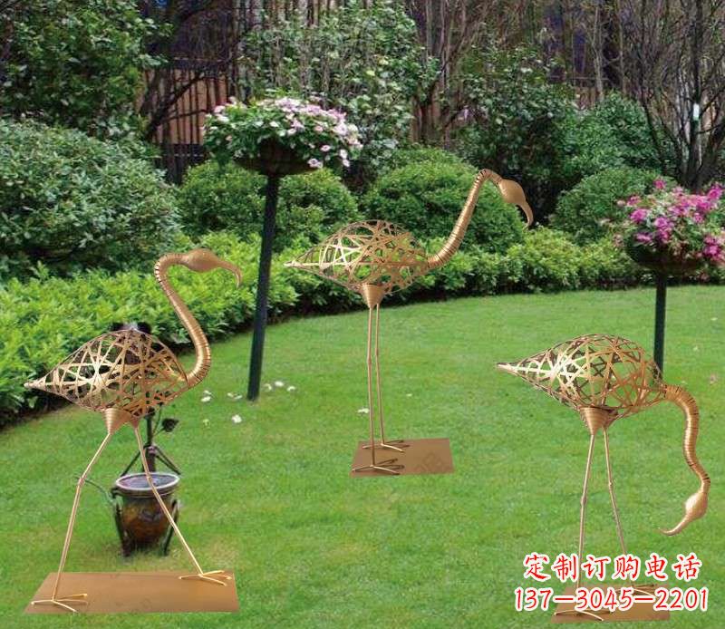 常州户外火烈鸟雕塑