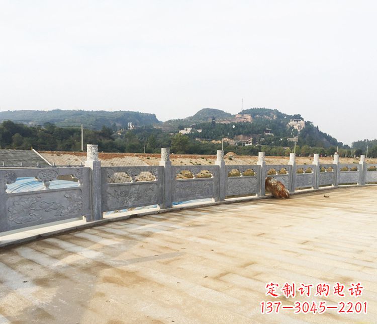 常州护城河大理石栏板石雕