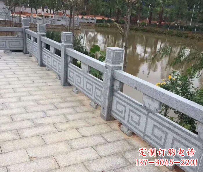 常州中领雕塑护城河建筑石雕栏板