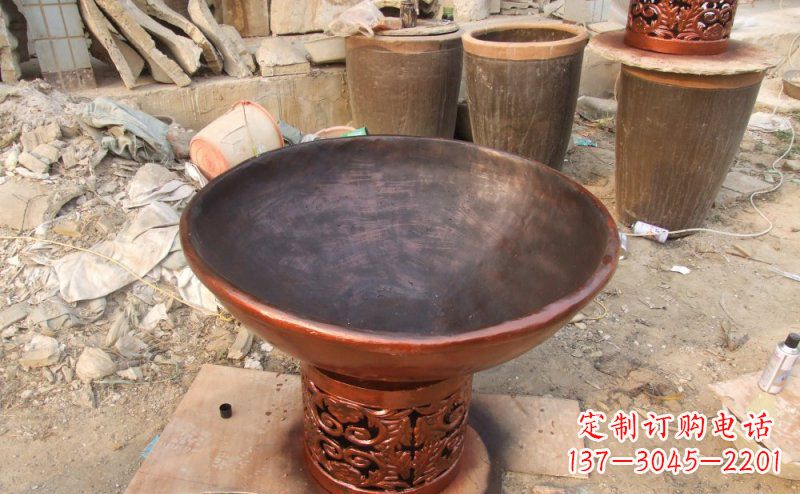 常州铜雕花盆,为景观打造精致无瑕