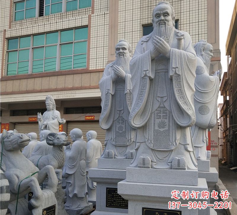 常州华农孔子像,传承文明之美