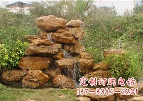 常州黄蜡石假山雕塑,古典美感与精细工艺的完美结合