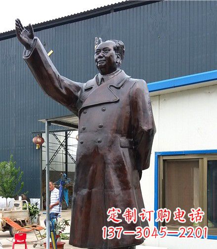 常州挥手的毛主席铜雕像