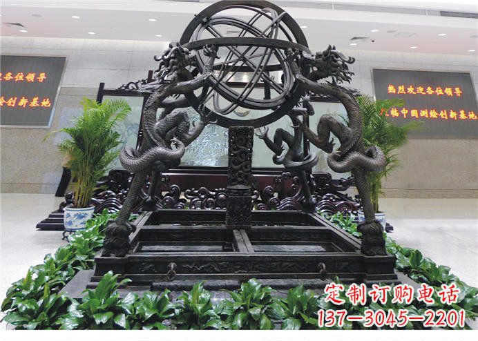 常州浑天仪古铜雕:将古雅气息带入家居