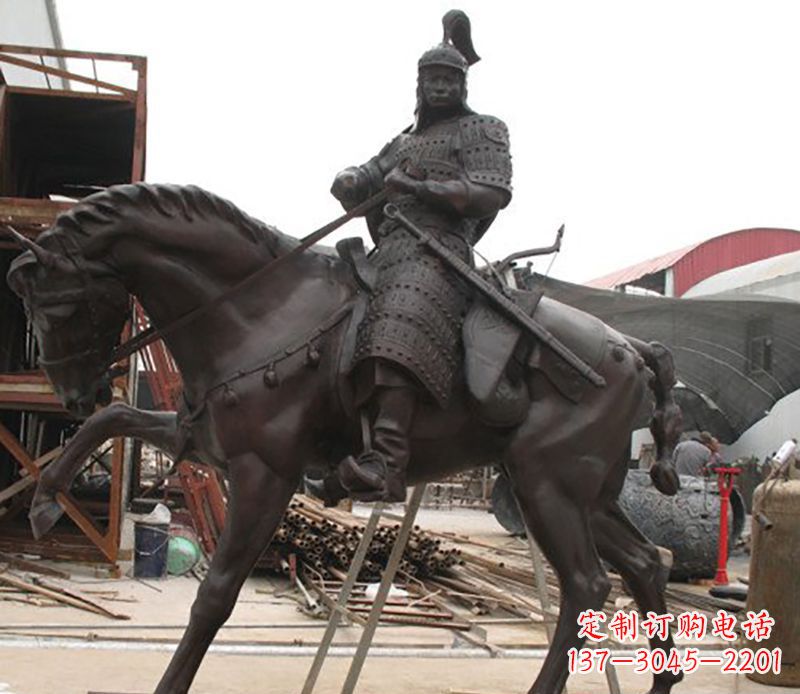 常州将军骑马铜雕,聚焦古典品质