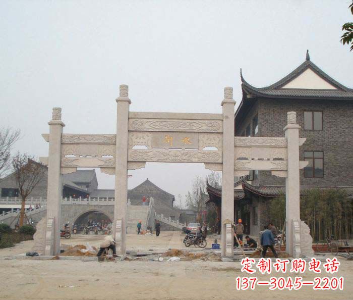 常州石雕牌楼,让您的城市充满活力!