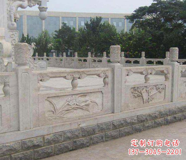 常州中领雕塑:精美石材栏板雕塑
