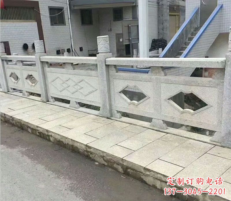 常州景区大理石栏板石雕_2