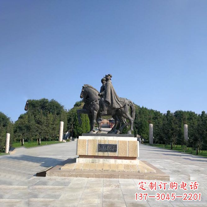 常州王昭君雕塑,象征传承君臣之义