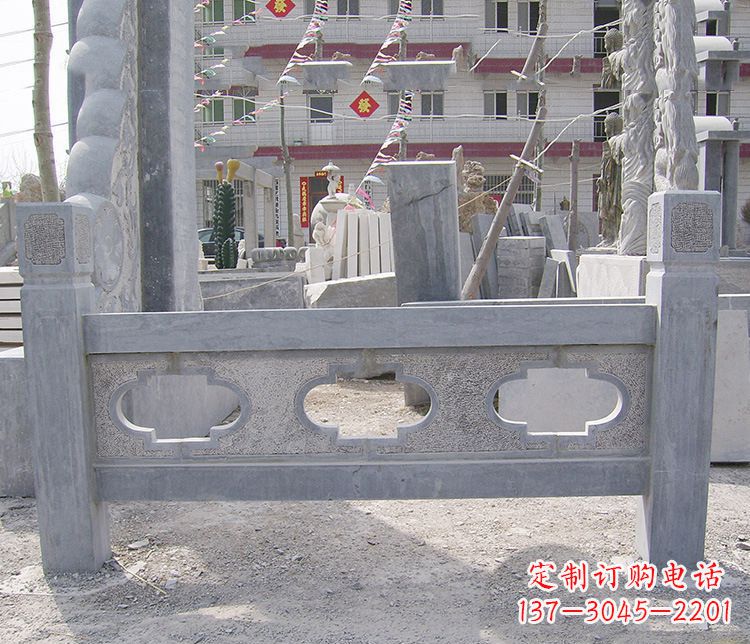 常州景区镂空仿古栏板石雕 (2)