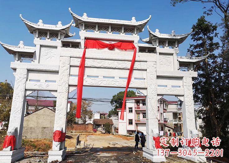 常州九襄石雕牌坊