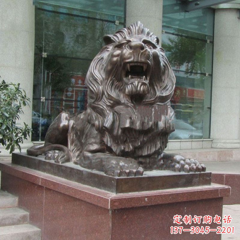 常州传统工艺,百年老店,狮子铜雕塑