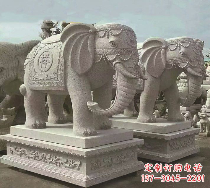 常州中领雕塑-大象雕塑定制