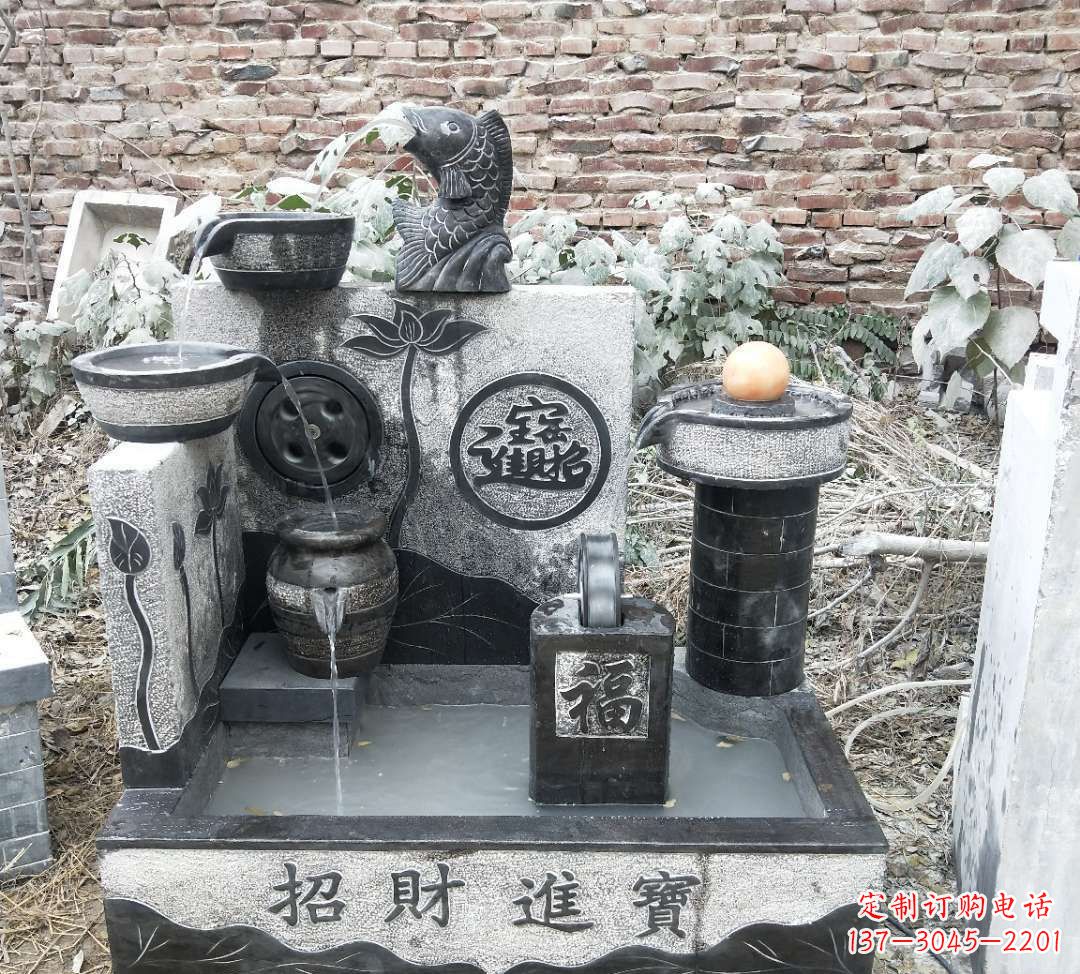 常州酒店招财流水池