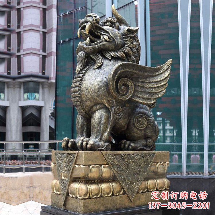 常州享受艺术的迷人之美:貔貅铜雕
