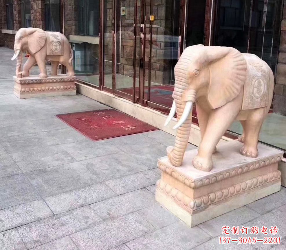 常州中领雕塑--精美大象雕塑