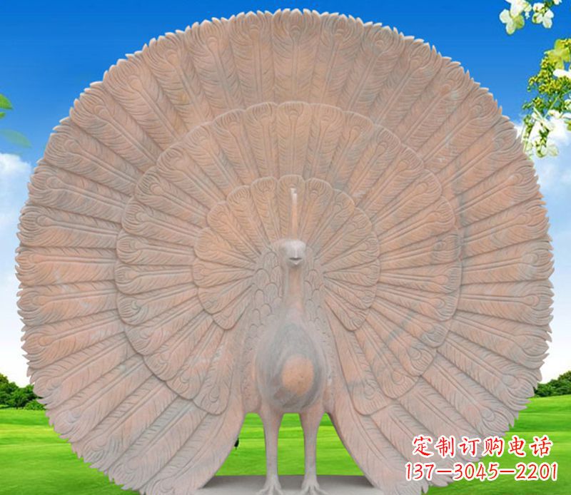 常州专业手工孔雀雕塑提升空间艺术氛围