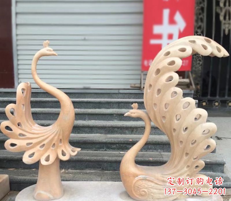 常州中领雕塑专业提供独特精致的孔雀石雕塑,以…