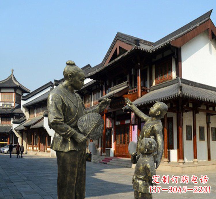 常州精美孔融铜雕,让您体验古朴古典之美